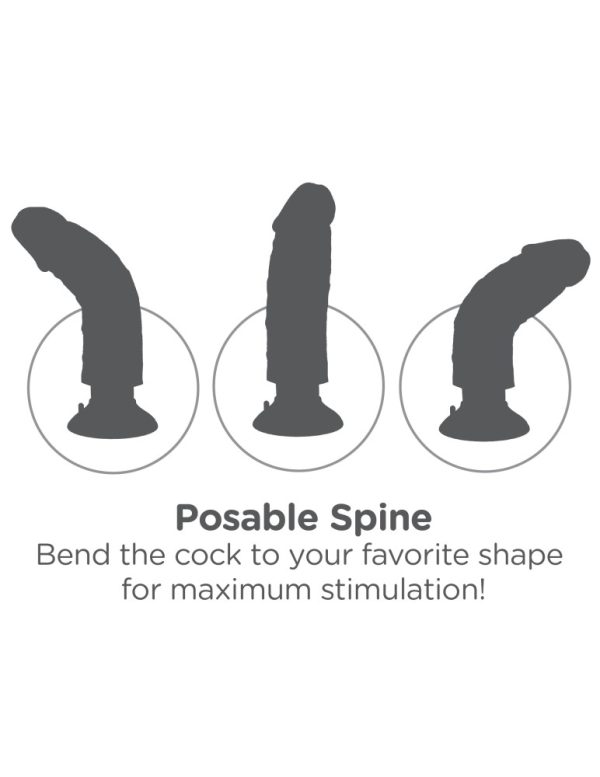 7" Vibrating Cock  Light ViPstore.hu - Erotika Webáruház - Szexshop 6