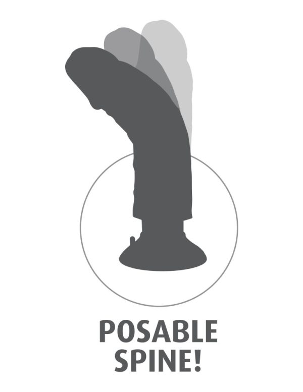 7" Vibrating Cock  Light ViPstore.hu - Erotika Webáruház - Szexshop 7