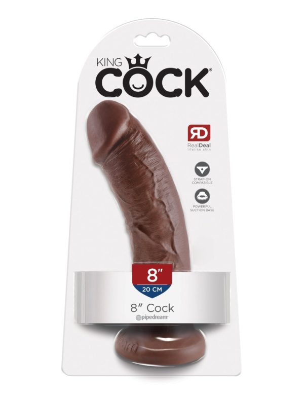 8" Cock  Brown ViPstore.hu - Erotika Webáruház - Szexshop