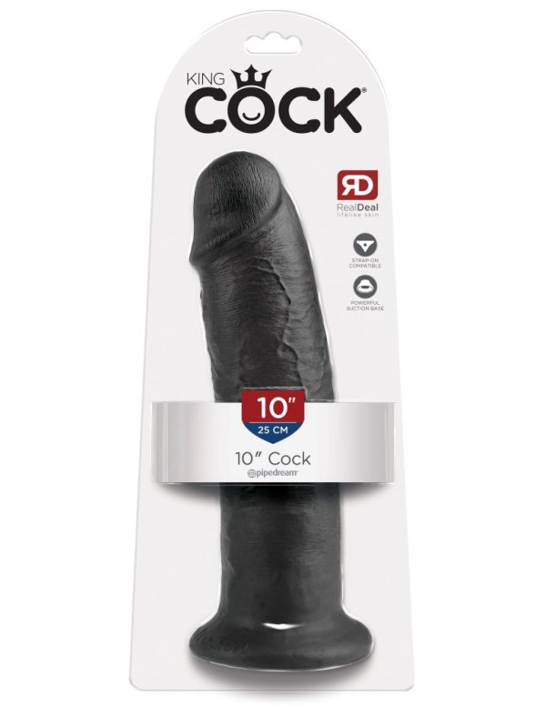 10" Cock  Black ViPstore.hu - Erotika Webáruház - Szexshop