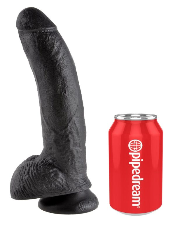 9" Cock with Balls  Black ViPstore.hu - Erotika Webáruház - Szexshop 3