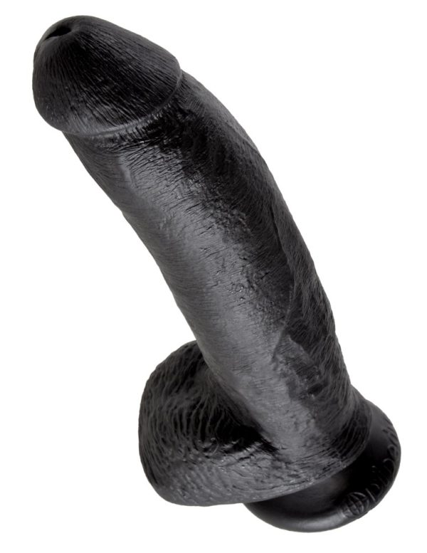 9" Cock with Balls  Black ViPstore.hu - Erotika Webáruház - Szexshop 4