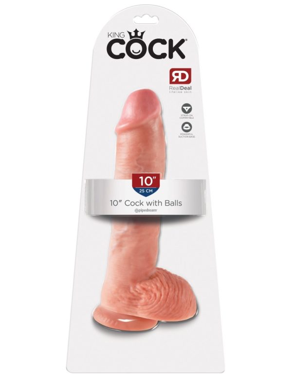 10" Cock with Balls  Light ViPstore.hu - Erotika Webáruház - Szexshop