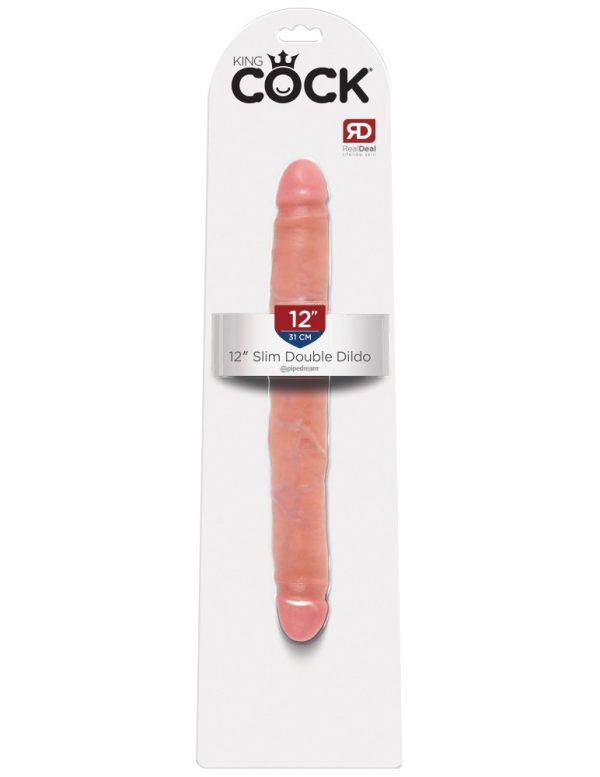 12" Slim Double Dildo Light ViPstore.hu - Erotika Webáruház - Szexshop