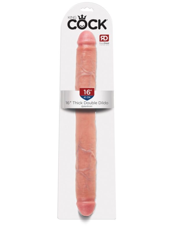 16" Thick Double Dildo  Light ViPstore.hu - Erotika Webáruház - Szexshop