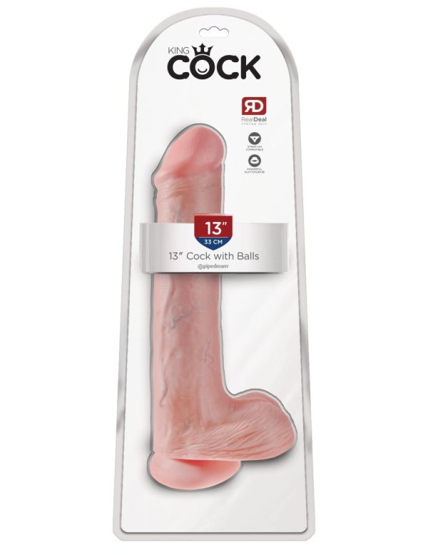13" Cock with Balls  Light ViPstore.hu - Erotika Webáruház - Szexshop