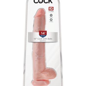 14" Cock with Balls  Light ViPstore.hu - Erotika Webáruház - Szexshop