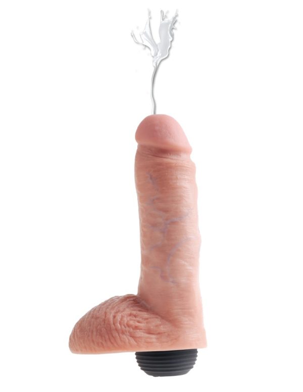 8" Squirting Cock with Balls  Light ViPstore.hu - Erotika Webáruház - Szexshop 2