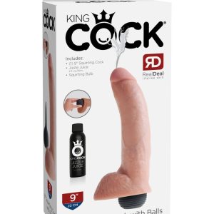9" Squirting Cock with Balls Light ViPstore.hu - Erotika Webáruház - Szexshop