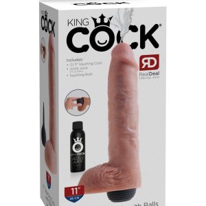 11" Squirting Cock with Balls  Light ViPstore.hu - Erotika Webáruház - Szexshop