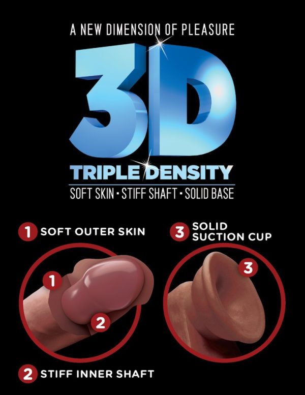 9" Triple Density Cock Light ViPstore.hu - Erotika Webáruház - Szexshop 8