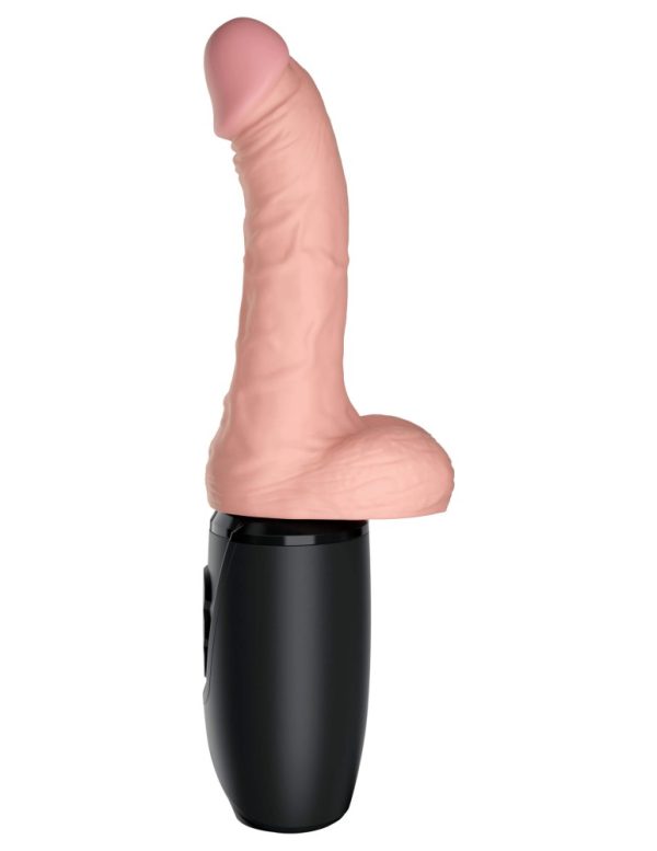 7.5" Thrusting Cock with Balls Brown ViPstore.hu - Erotika Webáruház - Szexshop 2