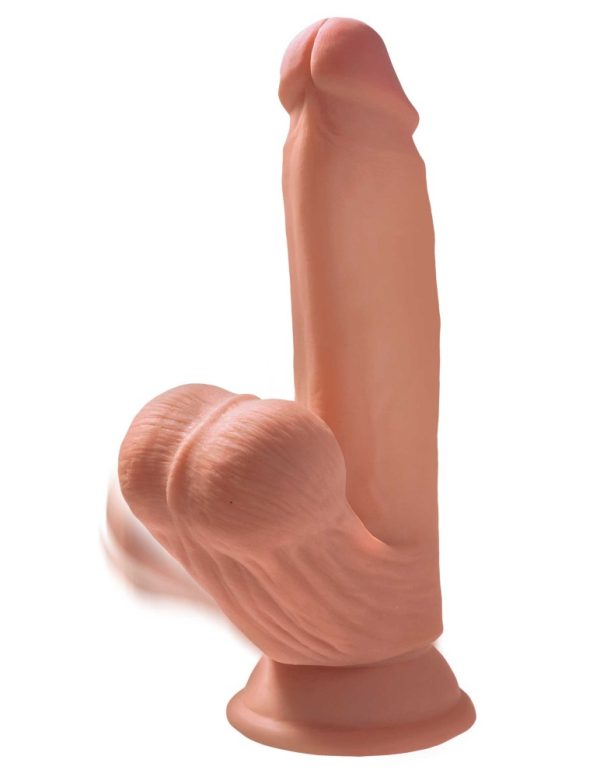8" Triple Density Cock With Swinging Balls  Light ViPstore.hu - Erotika Webáruház - Szexshop 2