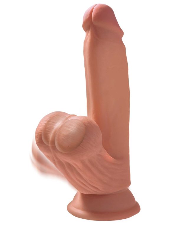 8" Triple Density Cock With Swinging Balls  Light ViPstore.hu - Erotika Webáruház - Szexshop 3