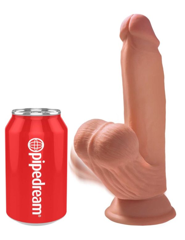 8" Triple Density Cock With Swinging Balls  Light ViPstore.hu - Erotika Webáruház - Szexshop 4