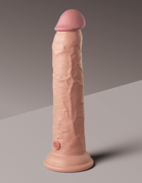 9" Dual Density Vibrating Silicone Cock with Remote  Light ViPstore.hu - Erotika Webáruház - Szexshop 4