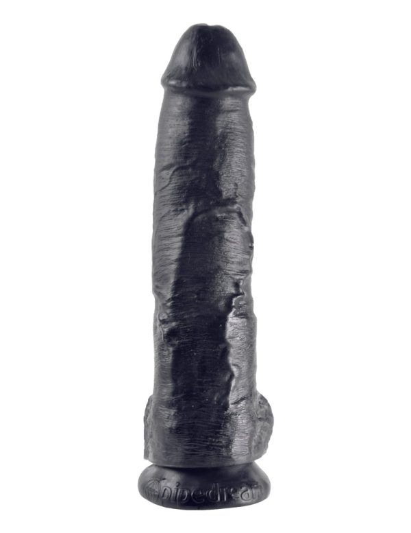 10" Cock with Balls  Black ViPstore.hu - Erotika Webáruház - Szexshop 2