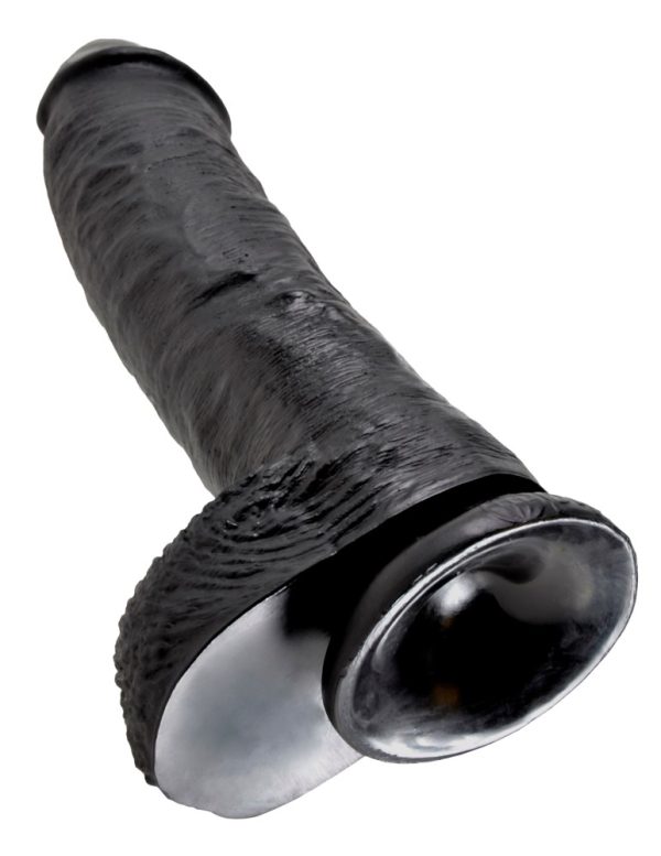 10" Cock with Balls  Black ViPstore.hu - Erotika Webáruház - Szexshop 5