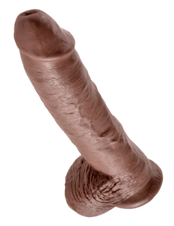 10" Cock with Balls  Brown ViPstore.hu - Erotika Webáruház - Szexshop 4