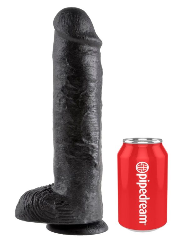 11" Cock with Balls Black ViPstore.hu - Erotika Webáruház - Szexshop 3