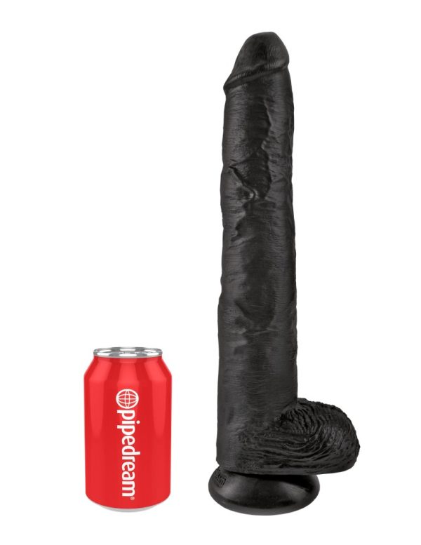 14" Cock with Balls  Black ViPstore.hu - Erotika Webáruház - Szexshop 2