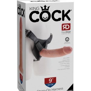 Strap on Harness with 9" Cock  Light ViPstore.hu - Erotika Webáruház - Szexshop