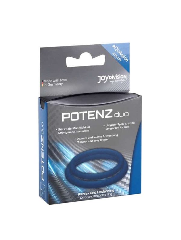 POTENZduo Blue Medium ViPstore.hu - Erotika Webáruház - Szexshop