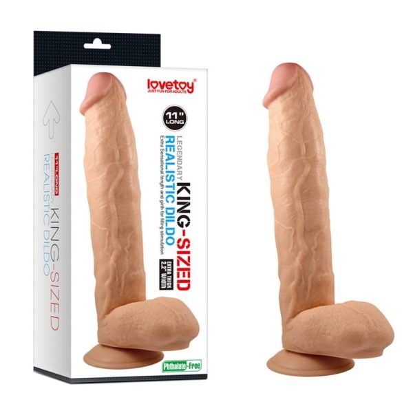 11" Legendary King-Sized Realistic Dildo ViPstore.hu - Erotika Webáruház - Szexshop
