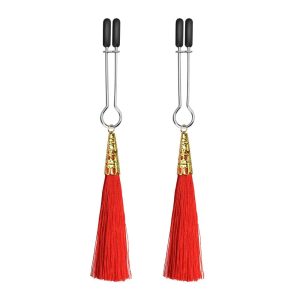 Glamor Tassel Nipple Clamp Red ViPstore.hu - Erotika Webáruház - Szexshop 2