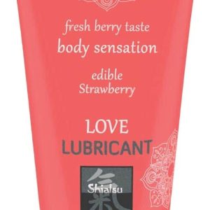 Love Lubricant edible – Strawberry 75ml ViPstore.hu - Erotika Webáruház - Szexshop