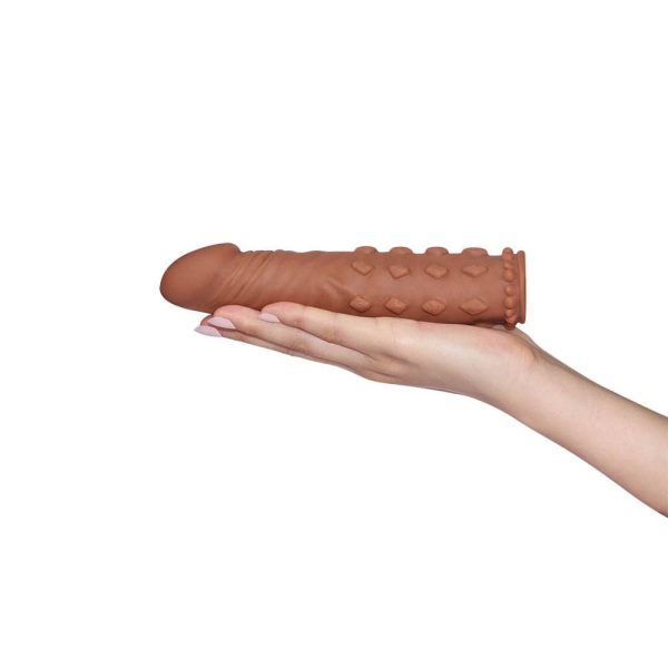 Pleasure X-Tender Penis Sleeve Brown 5 ViPstore.hu - Erotika Webáruház - Szexshop 2