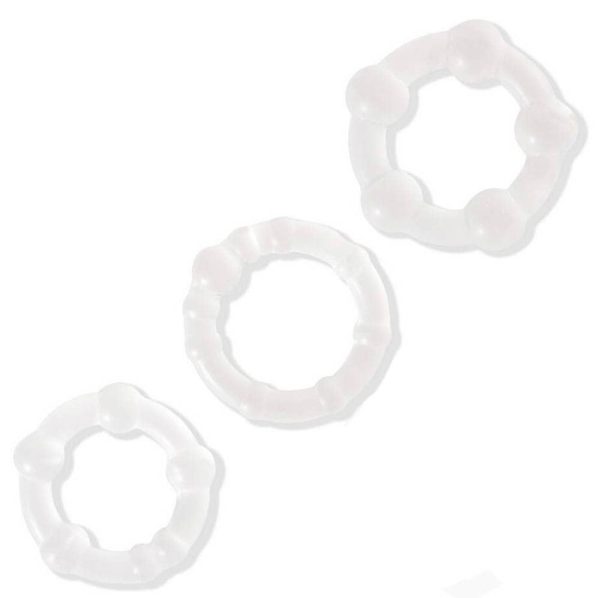 Beaded Cockring Set. Clear ViPstore.hu - Erotika Webáruház - Szexshop 2