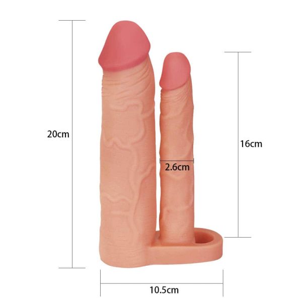 Add 2" Double Penis Sleeve ViPstore.hu - Erotika Webáruház - Szexshop 5