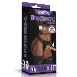 Vibrating Easy Strapon Set 7.5" ViPstore.hu - Erotika Webáruház - Szexshop