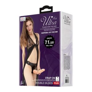 Wearable Harness Strap on Double Ended Realistic Dildo ViPstore.hu - Erotika Webáruház - Szexshop