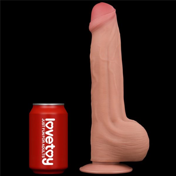 11.5'' King Sized Sliding Skin Dual Layer Dong ViPstore.hu - Erotika Webáruház - Szexshop 7