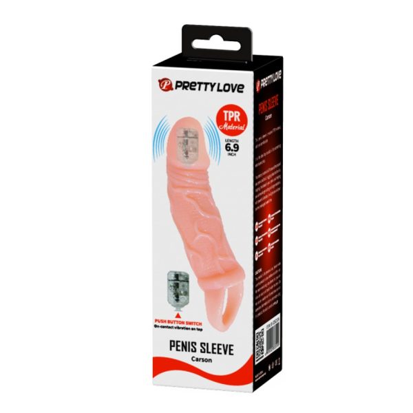 Penis Extended Sleeve Flesh ViPstore.hu - Erotika Webáruház - Szexshop