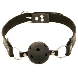 Breathable Ball Gag  Black ViPstore.hu - Erotika Webáruház - Szexshop 2