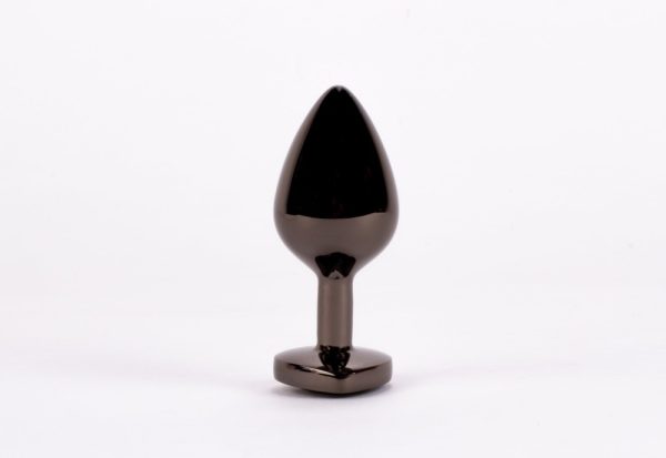 X-MEN Secret Shine Jewelled Base Metal Blug Plug Set Black ViPstore.hu - Erotika Webáruház - Szexshop 3