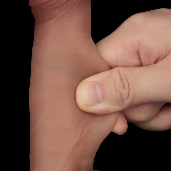 7.5'' Sliding Skin Pro Dual Layer Silicone Dong ViPstore.hu - Erotika Webáruház - Szexshop 9