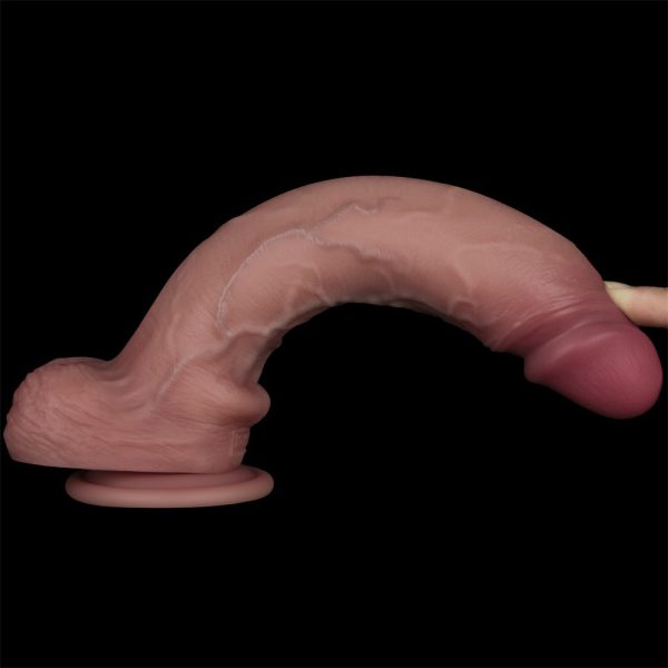 10'' Sliding Skin Pro II Dual Layer Silicone Dong ViPstore.hu - Erotika Webáruház - Szexshop 10