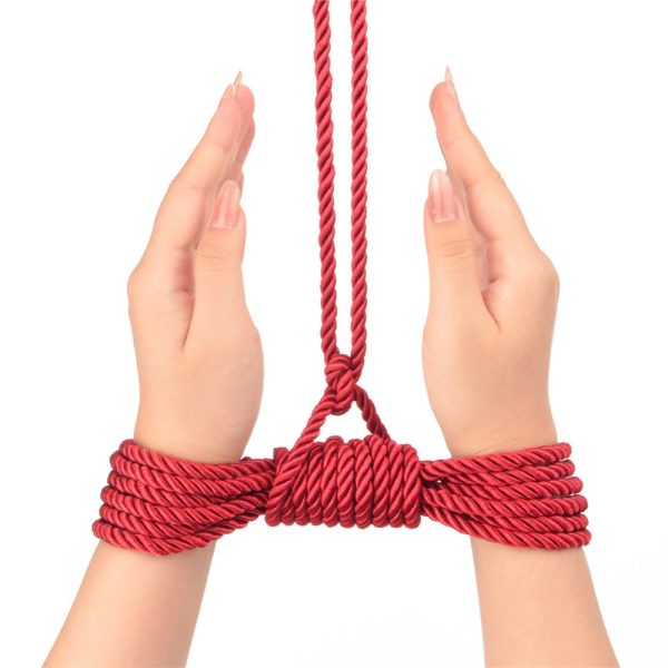 Rebellion Reign Crimson Silky Bondage Rope ViPstore.hu - Erotika Webáruház - Szexshop 7