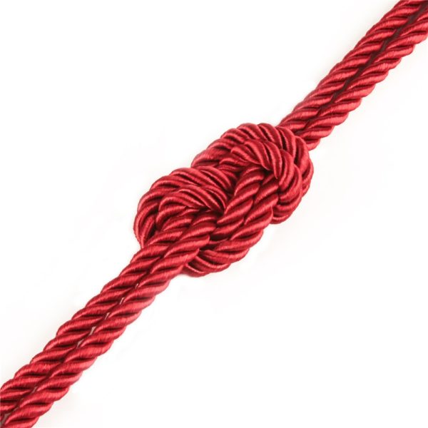Rebellion Reign Crimson Silky Bondage Rope ViPstore.hu - Erotika Webáruház - Szexshop 9