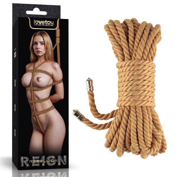 Rebellion Reign Natural Knot Bondage Rope ViPstore.hu - Erotika Webáruház - Szexshop 3