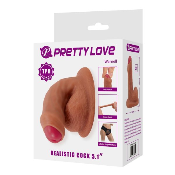 Pretty Love Warnell Realistic Cock 5,1" ViPstore.hu - Erotika Webáruház - Szexshop