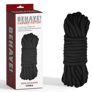 Bind Love Rope Black ViPstore.hu - Erotika Webáruház - Szexshop