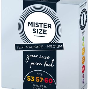 MISTER SIZE - 53-57-60 (3 condoms)