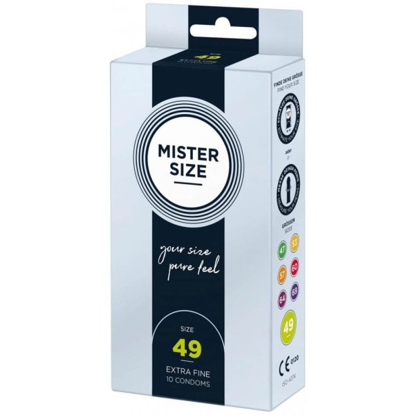 MISTER SIZE 49 mm Condoms 10 pieces ViPstore.hu - Erotika Webáruház - Szexshop