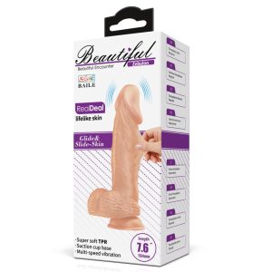 Beautiful Zebulon 7,6 " Vibrating Dildo ViPstore.hu - Erotika Webáruház - Szexshop