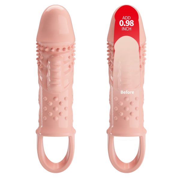Pretty Love Penis Sleeve Cecilia Flesh ViPstore.hu - Erotika Webáruház - Szexshop 3